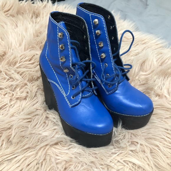 Jeffrey Campbell tardy boots size 7 - Picture 4 of 6